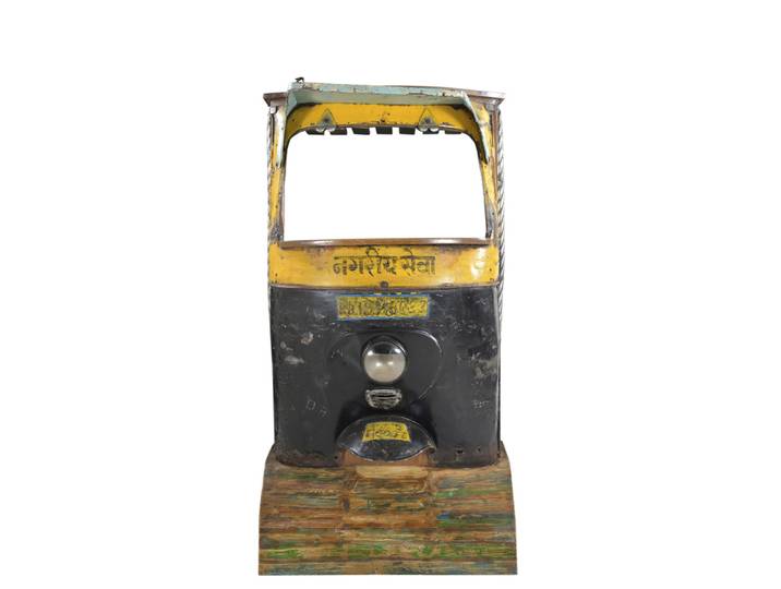 SIT Möbel THIS & THAT Barschrank Tuk-Tuk Metall/Altholz