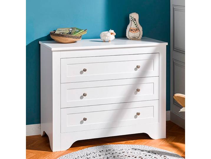 Commode à langer Bébé Provence Occitane Blanc
