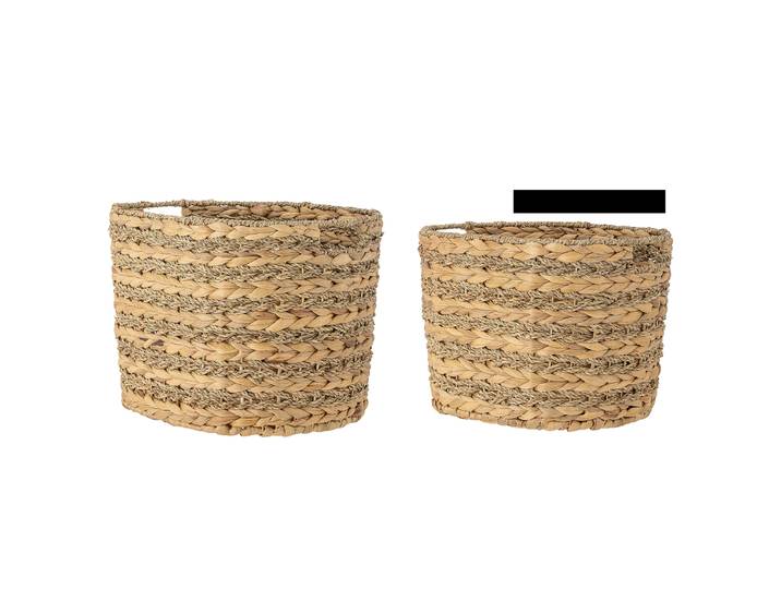 Ensemble de paniers Indra - Lot de 2 Marron