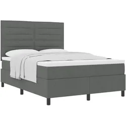 vidaXL, Boxspringbett, Jaburos (Linien-Design) (140 x 190 cm)