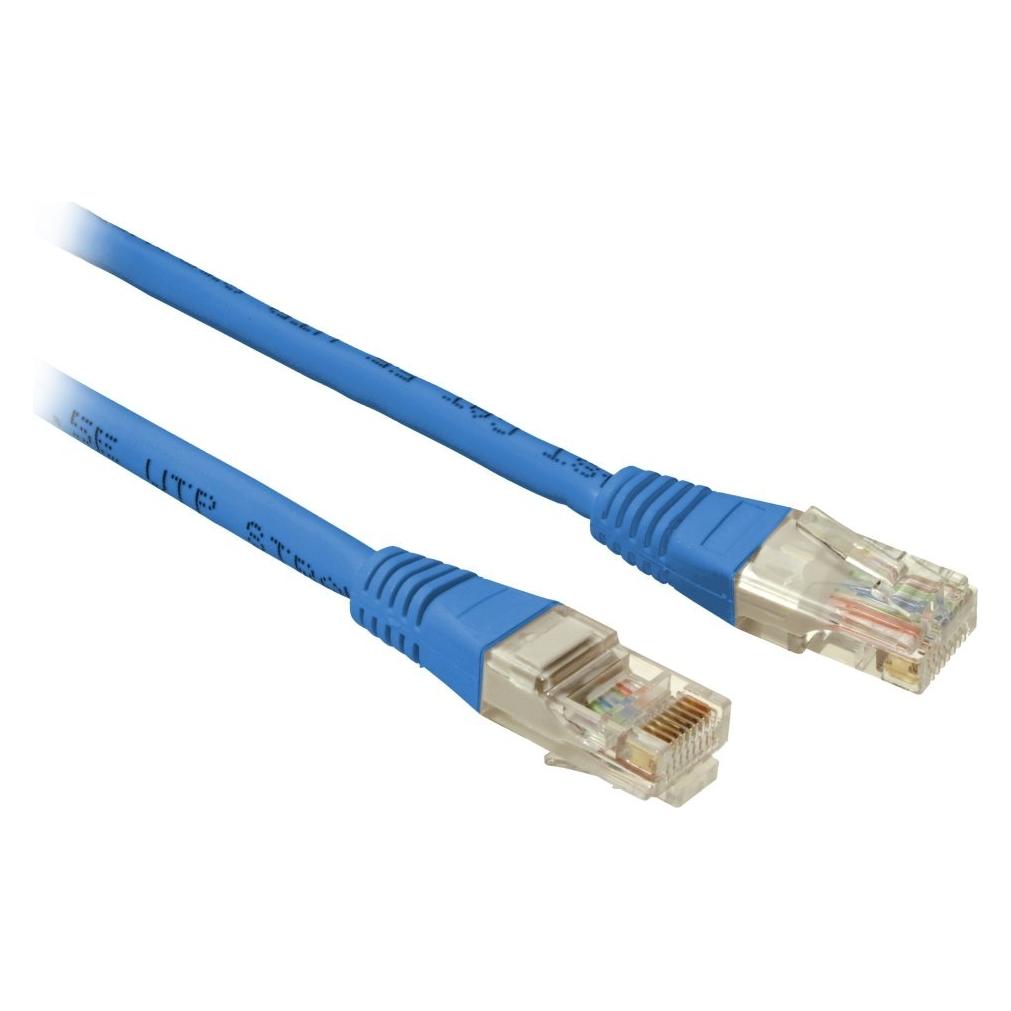 Solarix UTP CAT5E 0,5m non-snag-proof modrá / Patch kabel / RJ45-RJ45 (UTP, CAT5e, 0.50 m) (C5E-155BU-0,5MB)