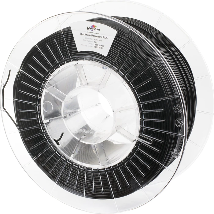 Filament Spectrum Premium PLA 1.75mm Deep Black 1Kg