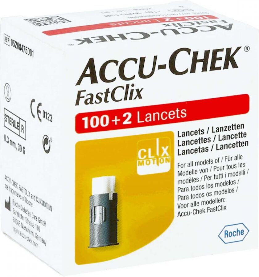 Accu Chek Fastclix Lanzetten