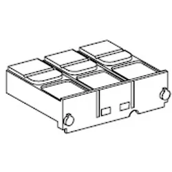 Schneider Electric LV429515 Kurz Klemmenabd. für ComPact NSX100/250 3P (1Stk.)