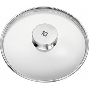 Zwilling Topfdeckel Twin Specials 40990-920, mit Edelstahlring, aus Glas, mit Edelstahlknauf, Ø 20 cm