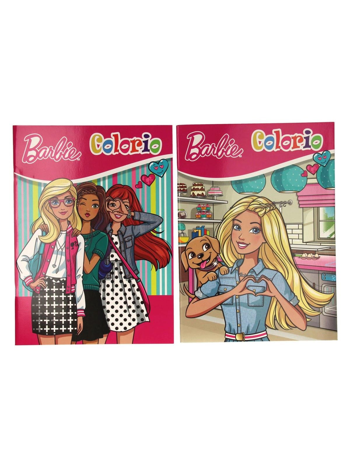 Boek Specials Nederland BV Barbie Colorio Coloring Book