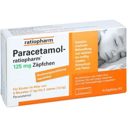 Paracetamol-ratiopharm 125 mg