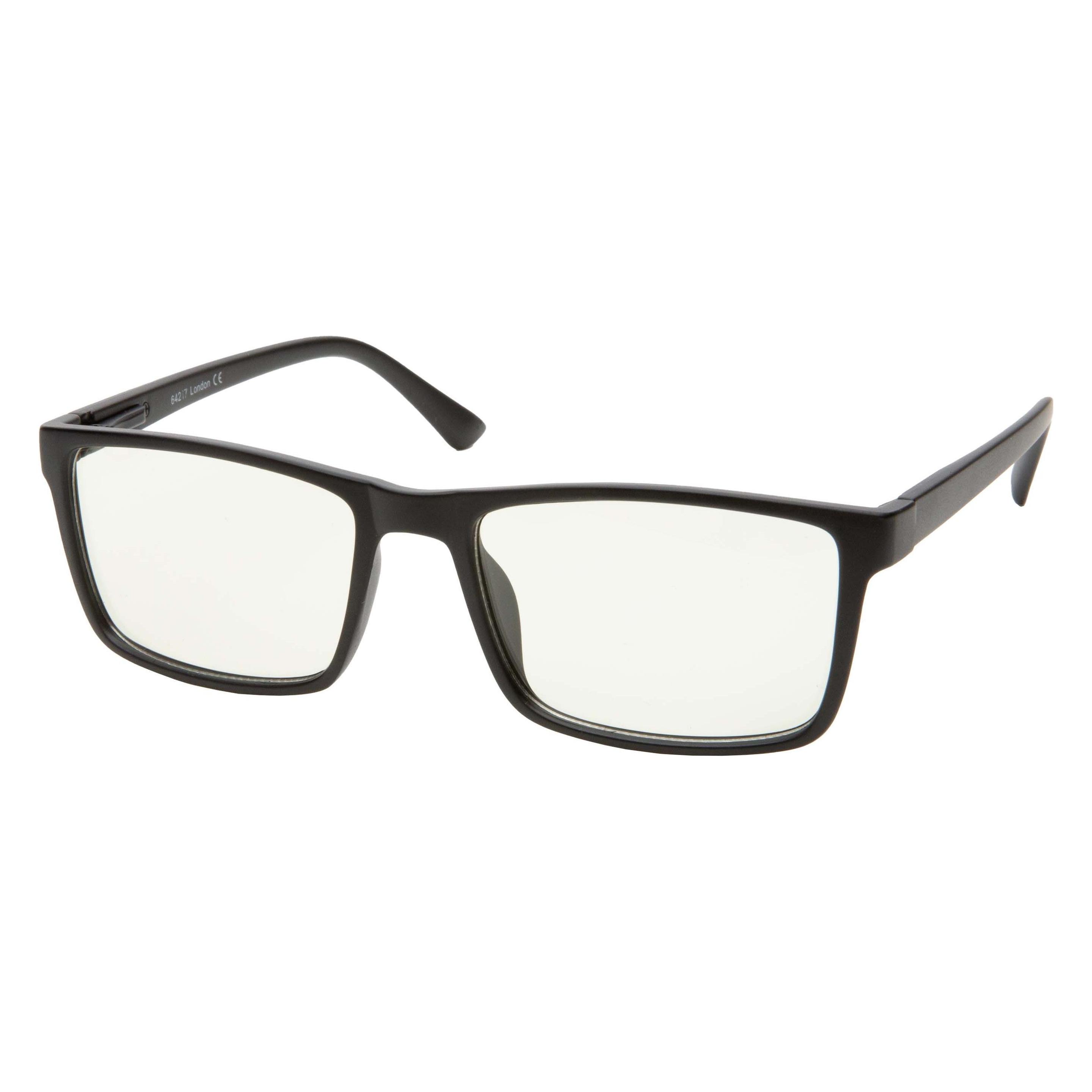 Online Berliner Schirmbrille - Mattschwarz (64281)