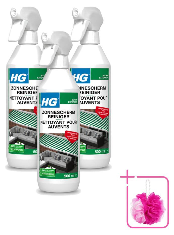 HG Reiniger voor zonneschermen 3x 500 ml