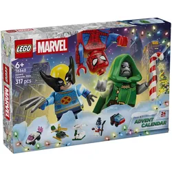 LEGO® Marvel Super Heroes 76340 Adventskalender, mehrfarbig