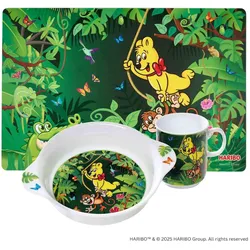 Ritzenhoff & Breker, Kindergeschirr + Kinderbesteck, Haribo Jungle Kindergeschirr-Set