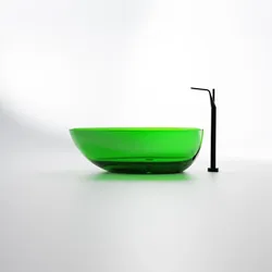 Steinberg Serie 489 Freistehende Badewanne aus Polyresin, 489 8010 32 489 8010 32