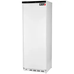Romux® Gefrierschrank ABS 400 Liter mit 1 Tür 60 cm mit Statisch weiß | Gastro Gefrierschrank mit 400 L Kapazität - 7 Einlegeböden und 380 W