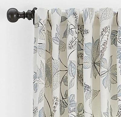 "Becca Drapery Panel - Cloud - 50""W x 108""L - Ballard Designs"