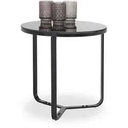 Beistelltisch BOSTEN 1 (DH 50x51 cm) - schwarz - DH 50x51 cm