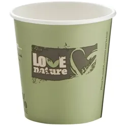 960x Heißgetränkebecher "Love Nature", mit Biobeschichtung, 100ml
