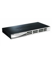 D-Link 28-Port Layer2 Smart Managed Gigabit Switch|green 3.0 24x 10/100/1000Mbit/s TP Switch Glasfaser LWL 1 Gbps RJ-45 (DGS-1210-28/E)