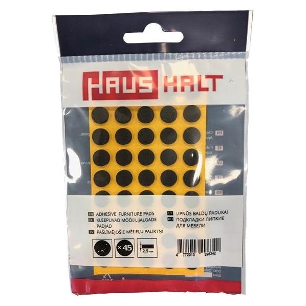 Haushalt ADHESIVE PADS 2.5MM BLACK D 9MM 45 (45 Stk.) (36516587)