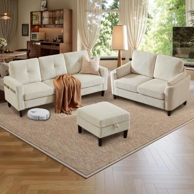 Pingliang Home 3 Pieces Living Room Sets