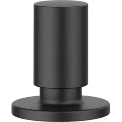 Blanco Zugknopf 238688 rund, Hahnlochbohrung mindestens Ø 14 mm, Sonderfarbe schwarz matt