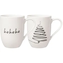 Villeroy & Boch Statement Kaffeebecher 280 ml 2er Set XMAS