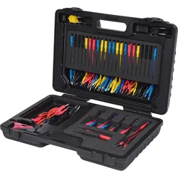 KS Tools 12-24V Master Diagnose Prüf- und Mess-Kabel-Satz, 92-tlg - 150.0950