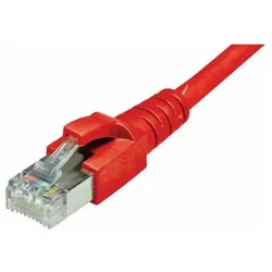 Dätwyler Patchkabel: S/FTP, 1m, rot (S/FTP, CAT6, 1 m), Netzwerkkabel