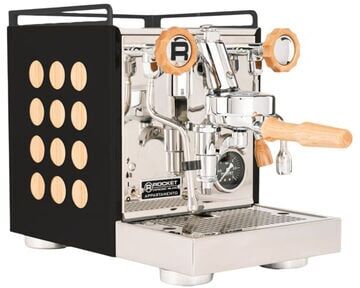 rocketEspresso Espressomaschine Rocket Espresso Appartamento 2.0 Schwarz-holz - - MaxiCoffee