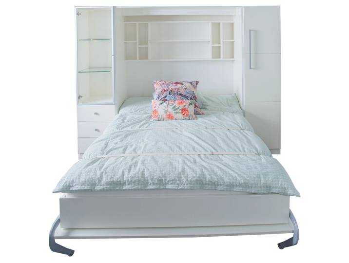 Schrankbett Maralik Nehl / Farbe: Weiss