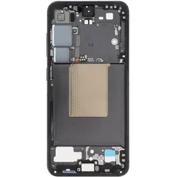 Clappio MittelGehäuse Ersatz Galaxy S24 mit Klebern (Samsung Galaxy S24), Mobilgerät Ersatzteile, Schwarz
