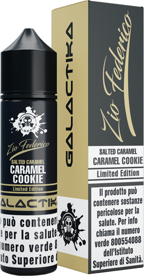 Galactika Zio Federico Liquido Shot 20ml Biscotto Caramello Salato
