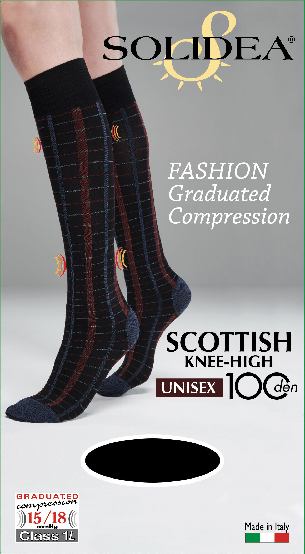 Solidea Scottish Knee-High 100 Bl N L