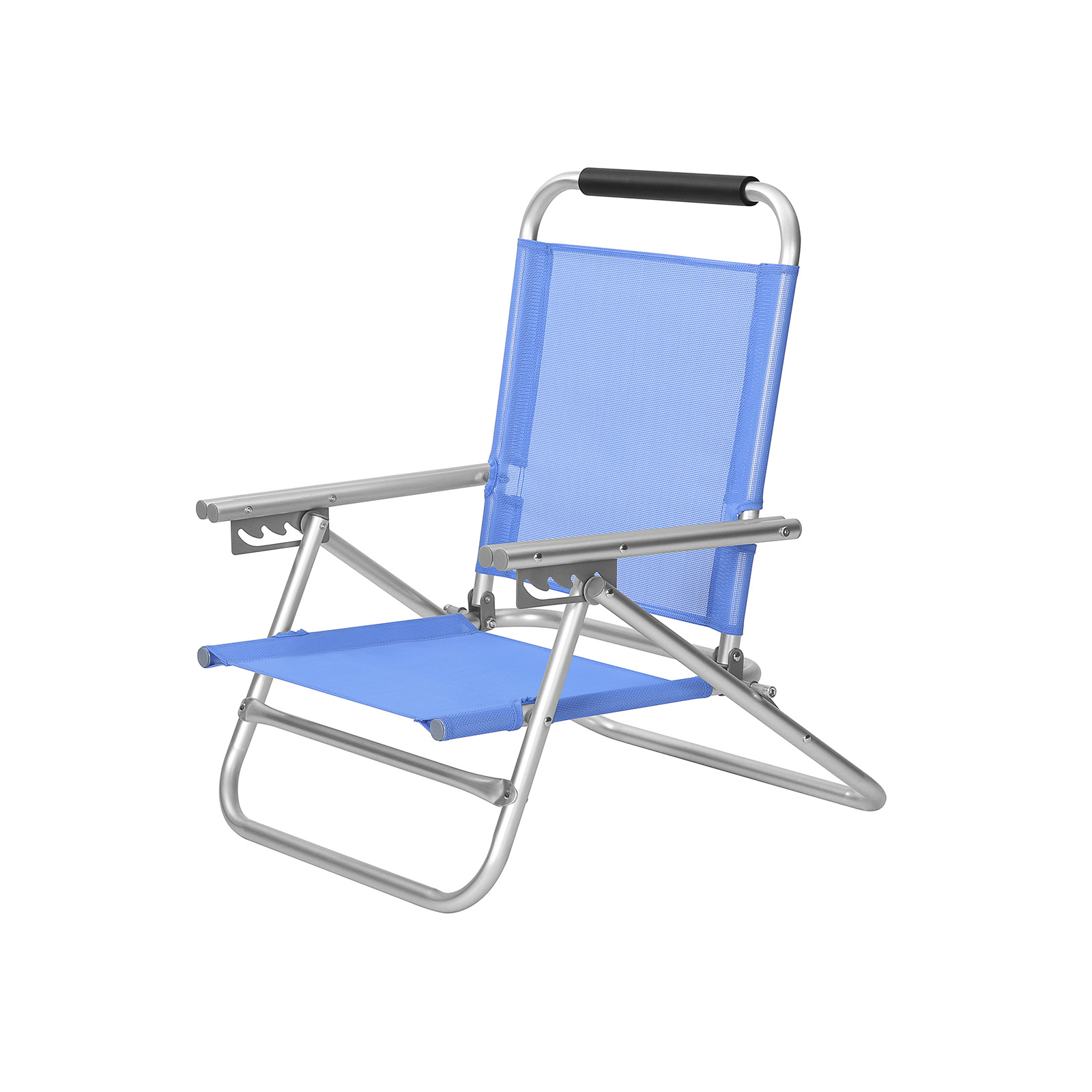 SONGMICS Strandstuhl blau B34GCB65BU