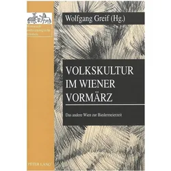 Volkskultur im Wiener Vormärz, Fachbücher von Wolfgang Greif
