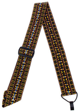 dAndrea 1399 Classical Guitar Strap Yellow Red