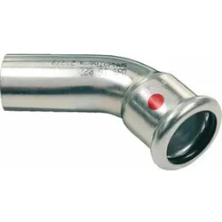 SK SANHA-Therm Pressfitting Serie 24000 Bogen 45 Grad 1M 76,1 Nr. 24040