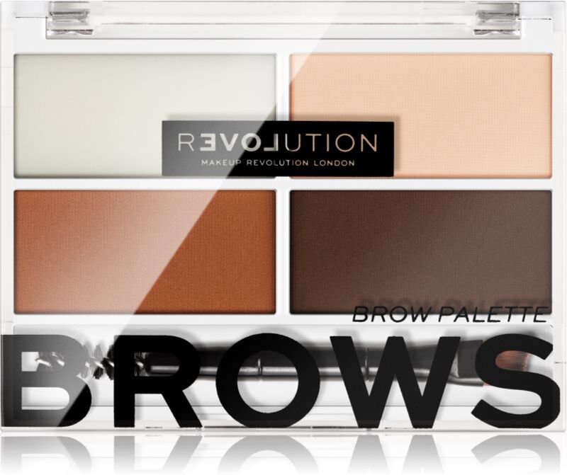 Revolution Relove Colour Cult eyebrow palette shade Medium 3,2 g