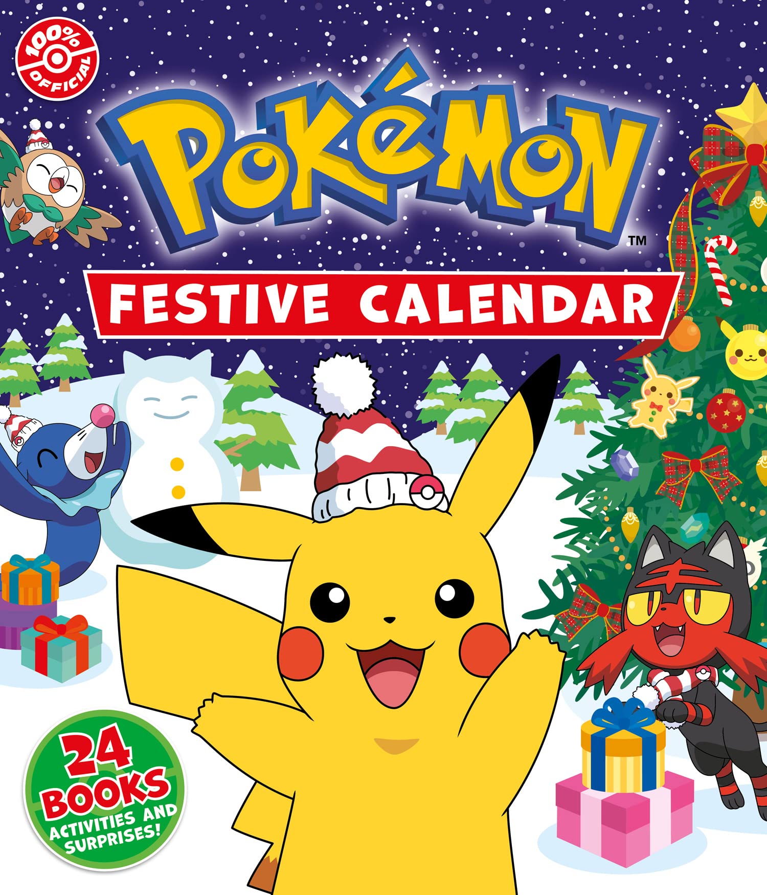 Farshore Pokemon: Festive Calendar: A festive collection of 24 books, activities and surprises!: The perfect Christmas Advent Calendar gift for Pokemon fans ag
