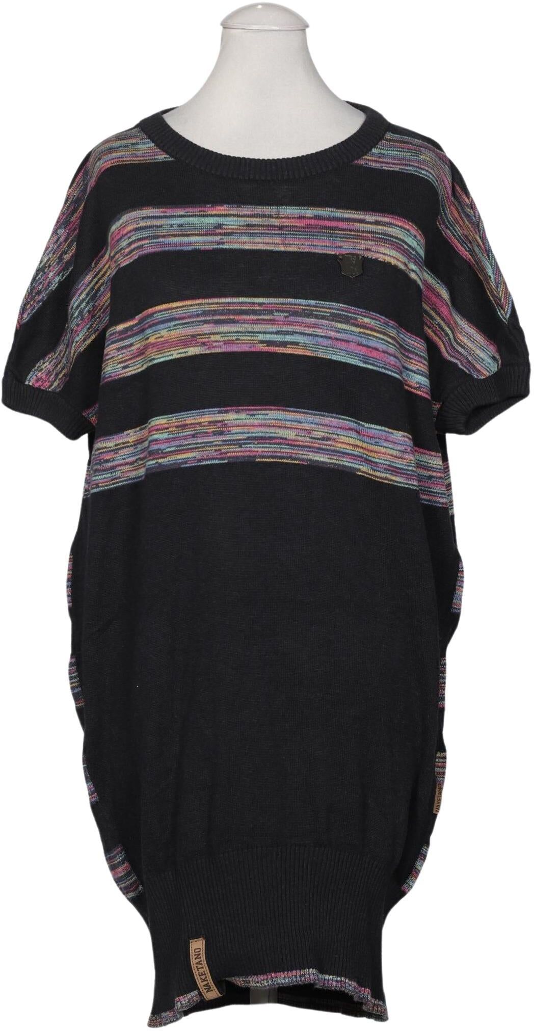 Naketano Damen Kleid, Schwarz, Gr. XS, Baumwolle - Second Hand