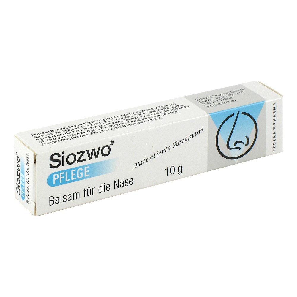 Febena Pharma GmbH Siozwo Pflege Balsam für d. Nase 02516558