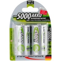 5000mAh NiMh, Akku silber