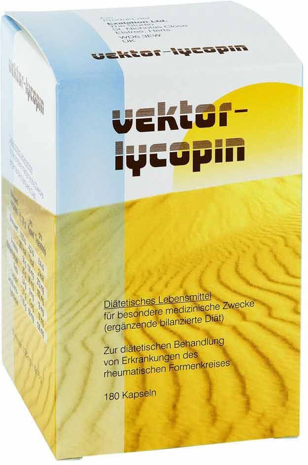 Vektor Lycopin Kapseln