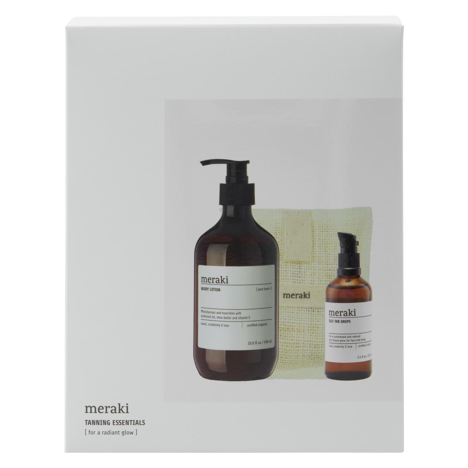 Meraki Tanning essentials, For a radiant glow, 140|100|490 g|ml|ml (Körperpflegeset) (900002185)