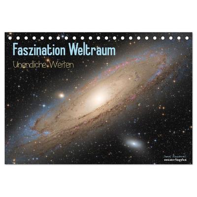 Faszination Weltraum - unendliche Weiten (Tischkalender 2027 DIN A5 quer), CALVENDO Monatskalender