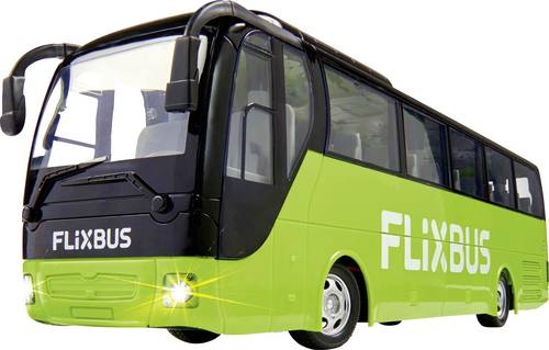 Carson Modellsport 907342 FlixBus RC Modellauto Elektro Bus inkl. Akku, Ladegerät und Senderbatterien