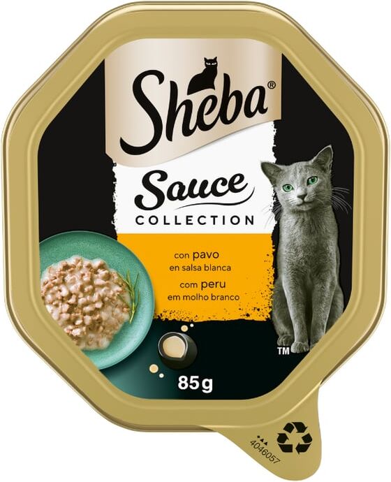 Sheba Sauce Collection Pavo 22 uds x 85g