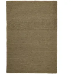 WOLLTEPPICH ALNE, einfarbig, Erdtöne, 160 x 230 cm