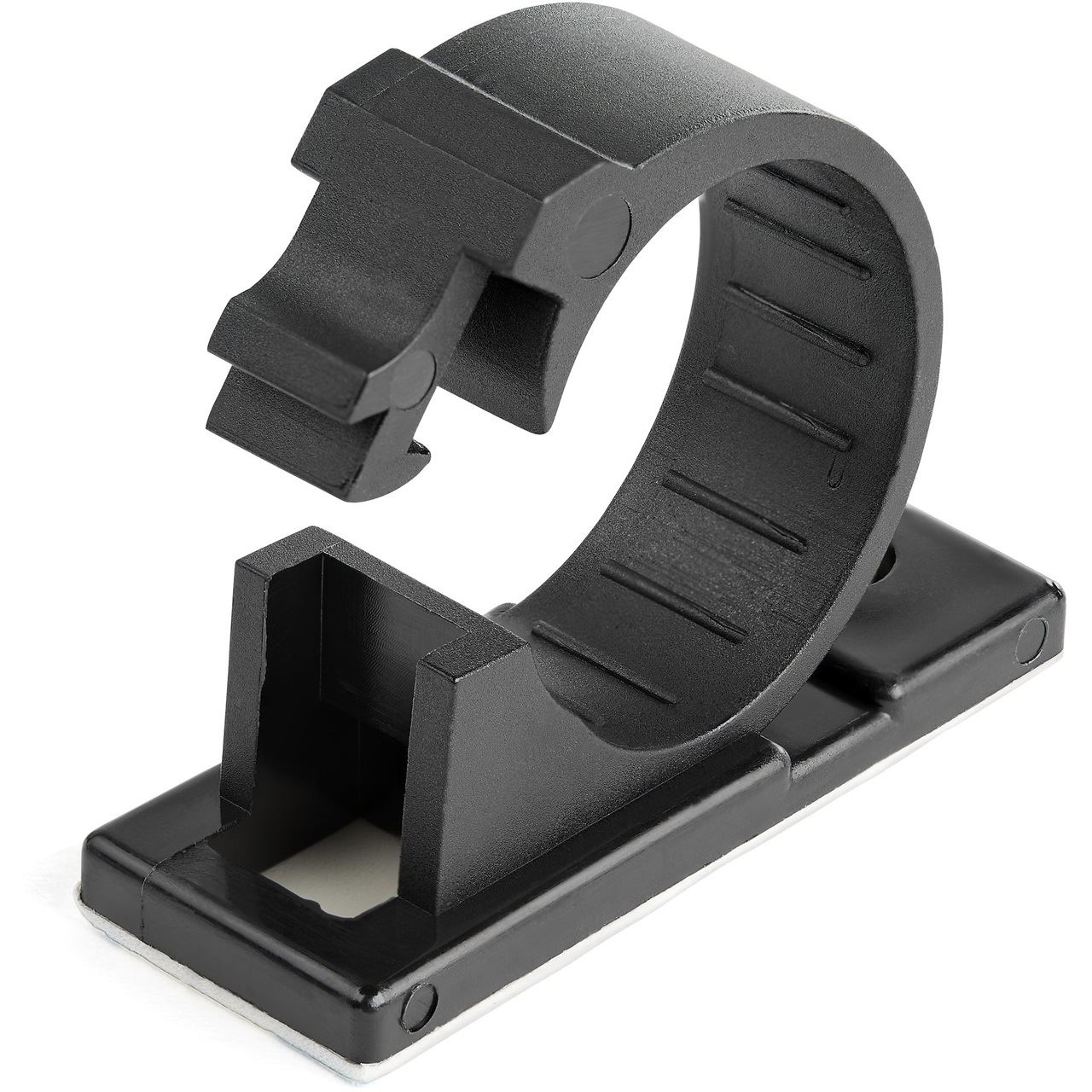 Startech 100 Stück Kabelklemmen, schwarz, groß