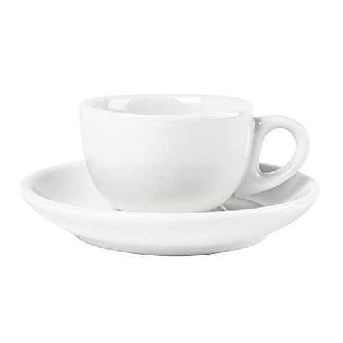 Olympia Whiteware espressokopjes 85ml set van 12 - Porselein