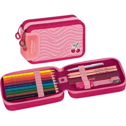 BRUNNEN Federmäppchen s'maepp Fruity Love, rosa/rot